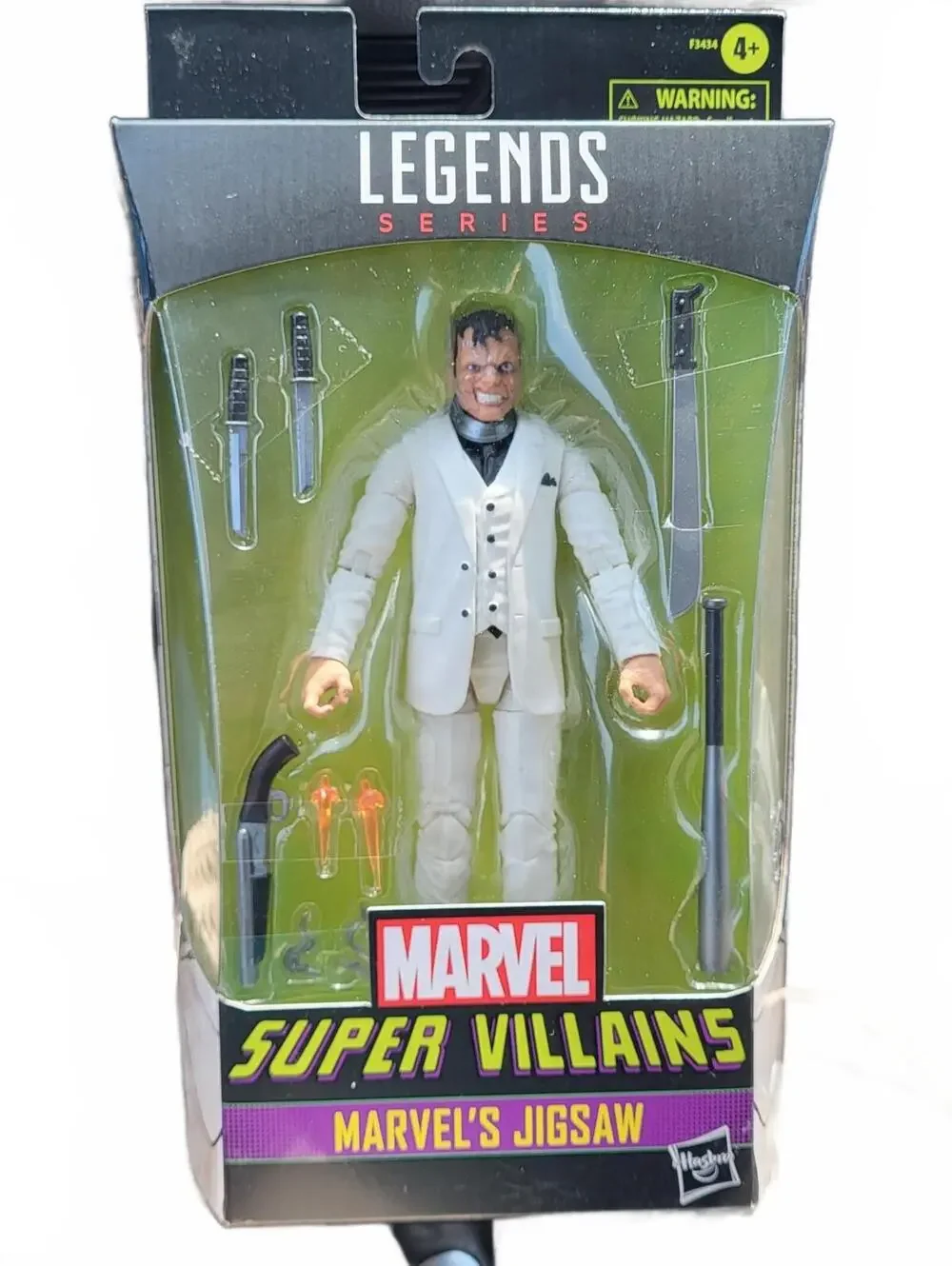 Marvel Legends Series Super Villains Marvel's Jigsaw Action Figure by Hasbro